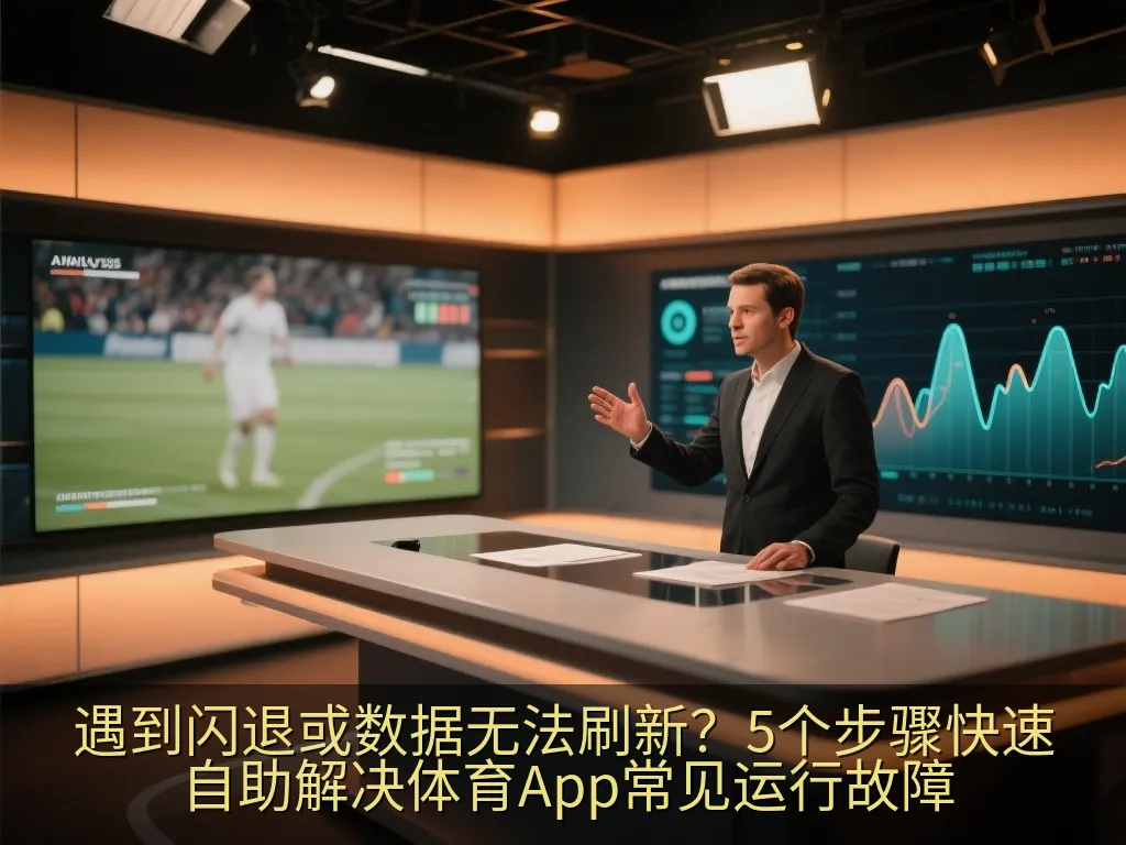 网络信号检测与软件版本升级的扁平化设计概念图